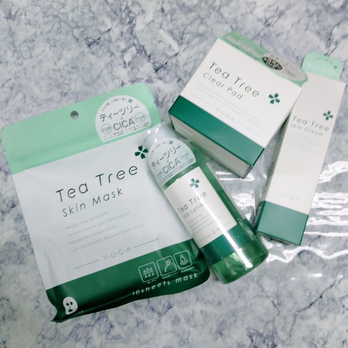 ティーツリークリアパッド/ユーガ/トナーパッドを使ったクチコミ（1枚目）