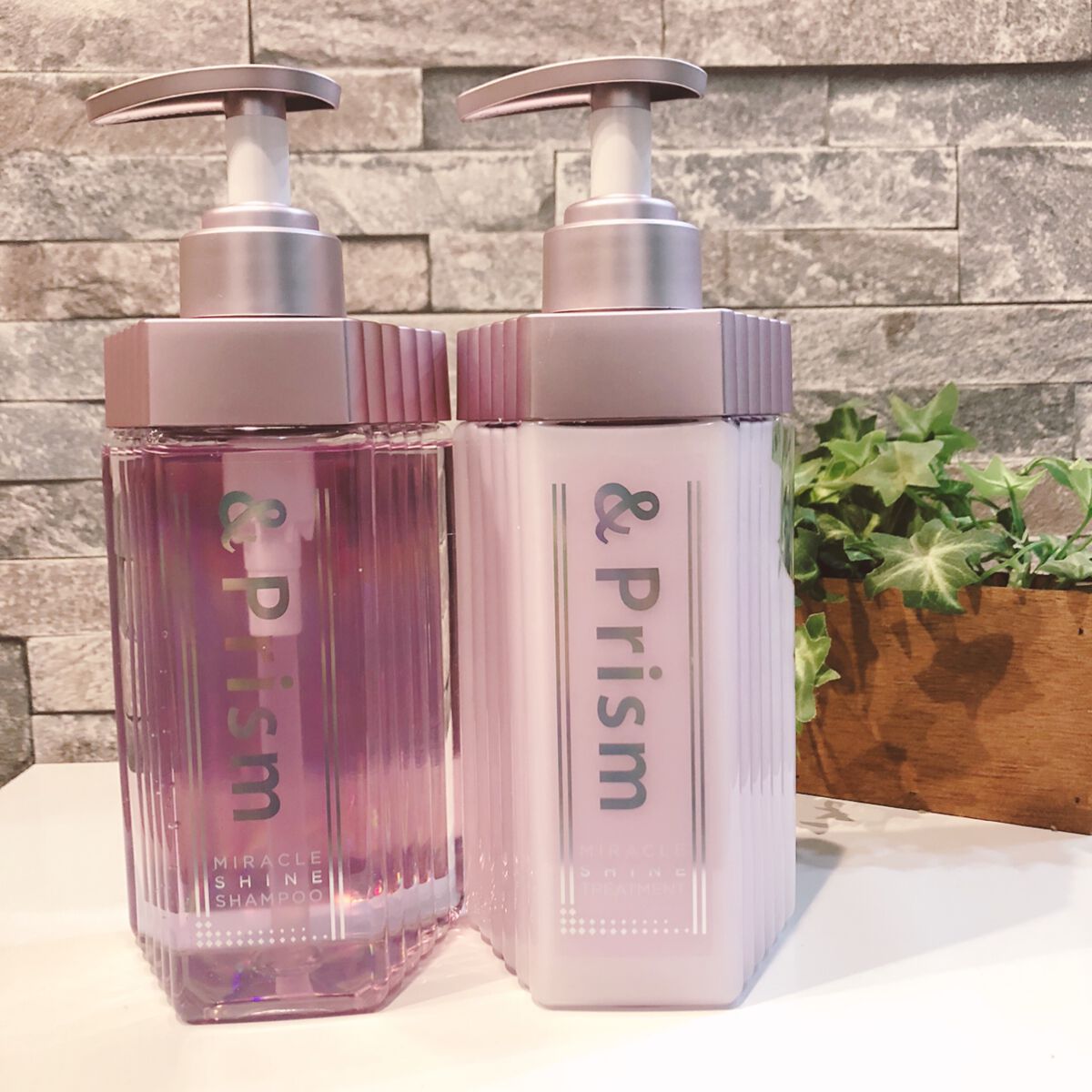 ミラクル シャイン シャンプー/ヘアトリートメント/&Prism/市販シャンプーを使ったクチコミ(1枚目)