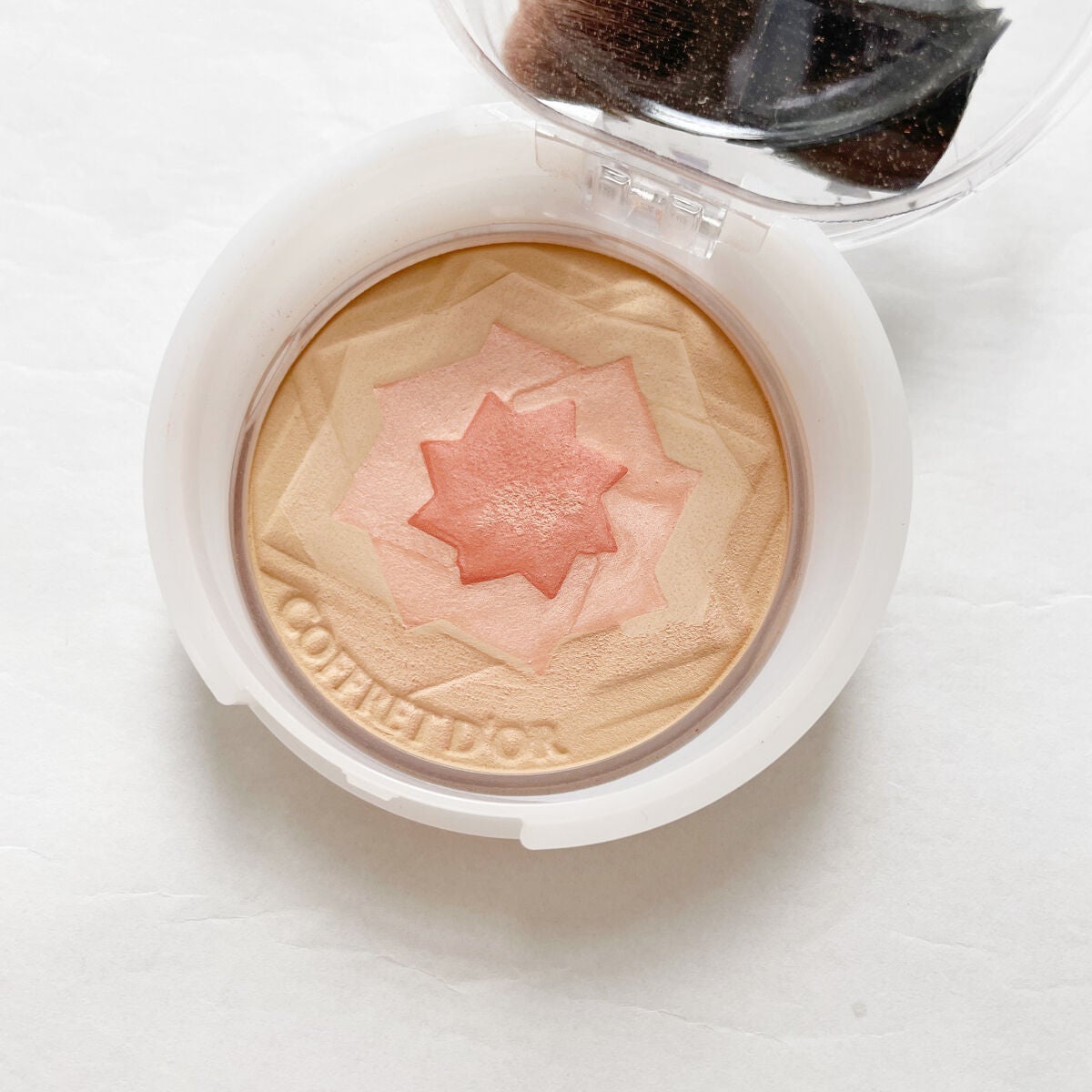 スマイルアップチークスS (マジカルフラット)/コフレドール/パウダーチークを使ったクチコミ(2枚目)