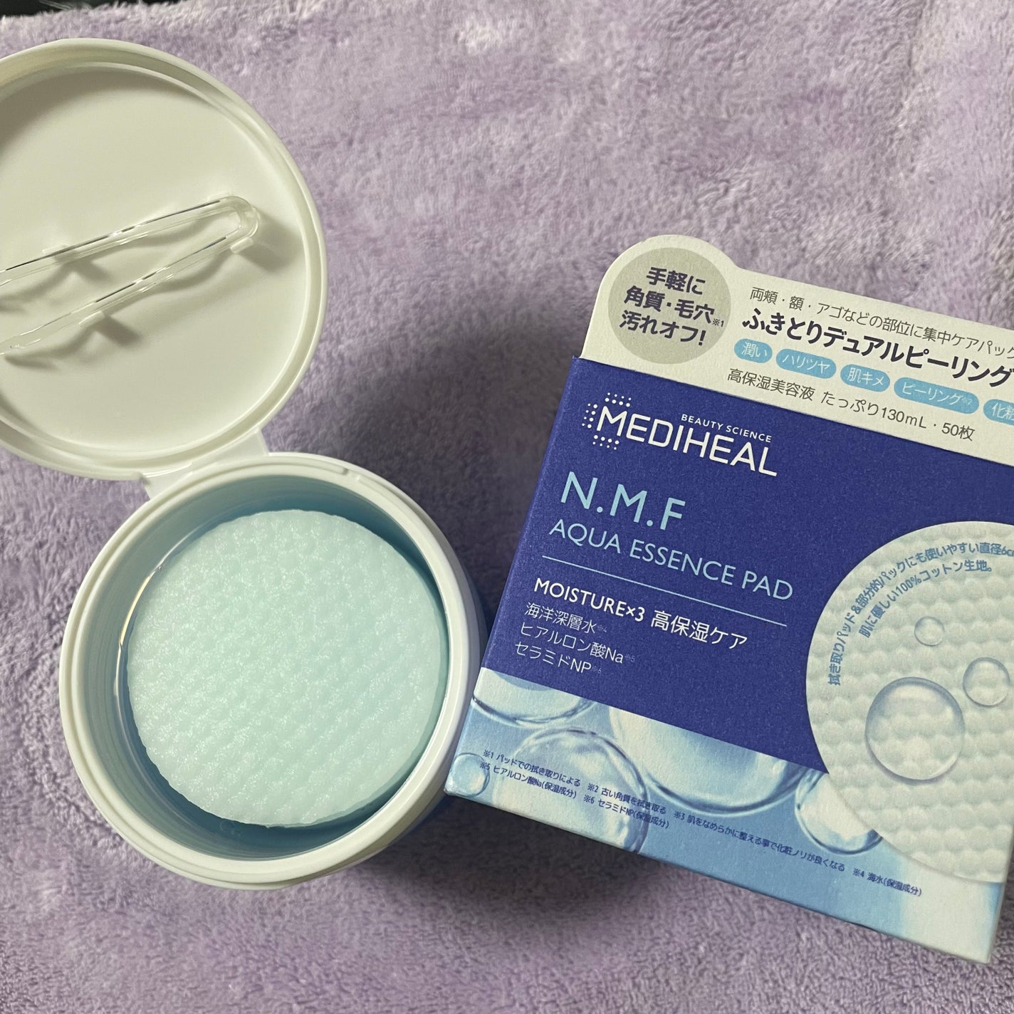 N.M.Fアクアエッセンスパッド/MEDIHEAL/トナーパッドを使ったクチコミ(1枚目)