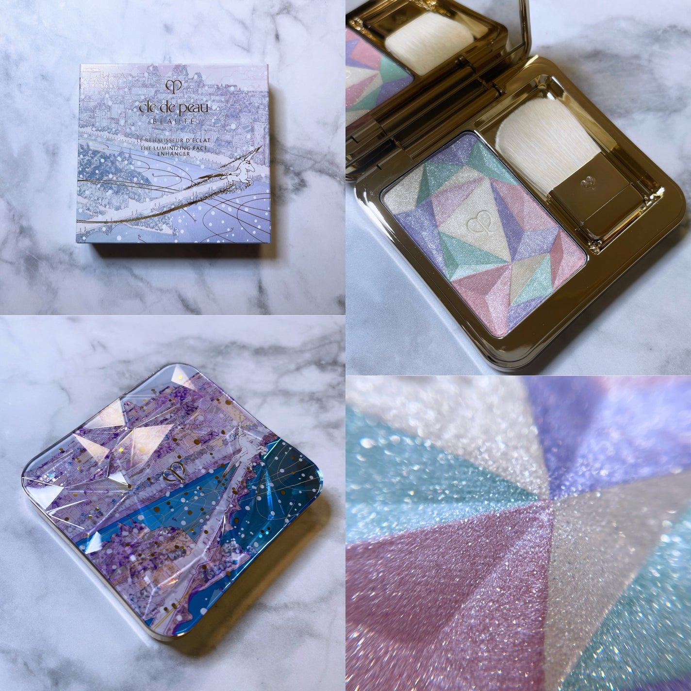 ル・レオスールデクラ /クレ・ド・ポー ボーテ/パウダーハイライトを使ったクチコミ(2枚目)