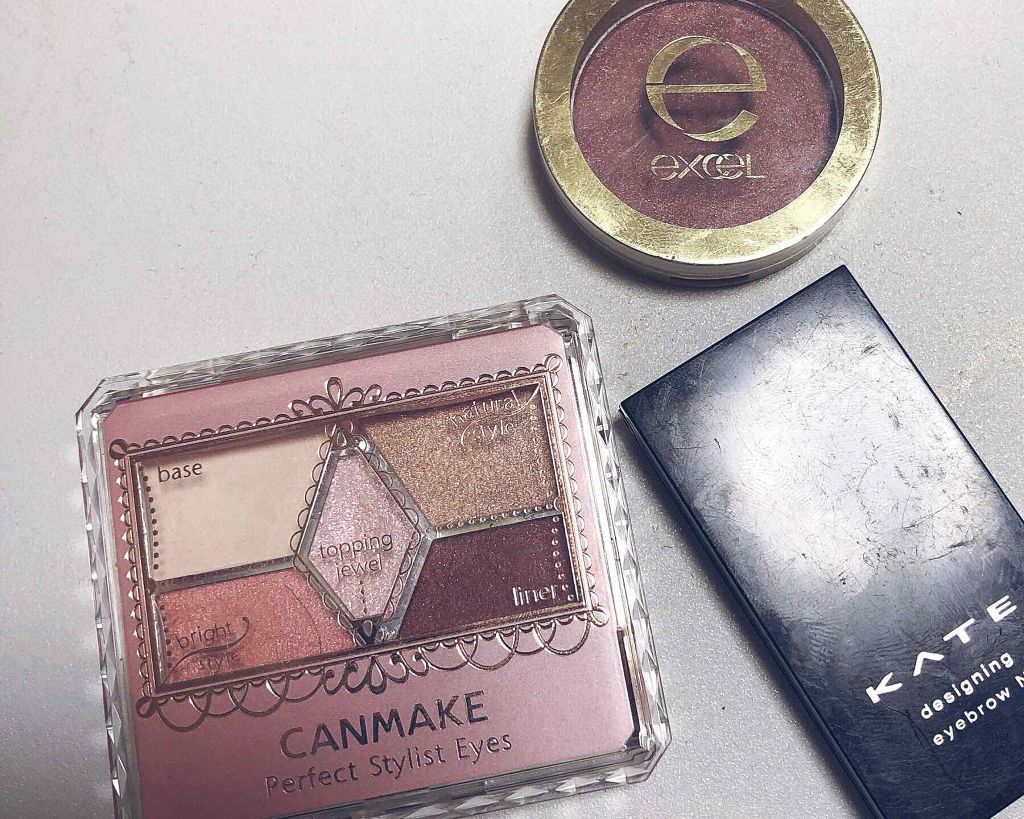 ディープシャドウ/excel/単色アイシャドウを使ったクチコミ（1枚目）