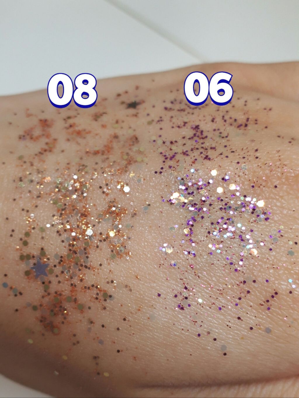 URGLAM　GLITTER GEM/U R GLAM/ジェル・クリームチークを使ったクチコミ（2枚目）