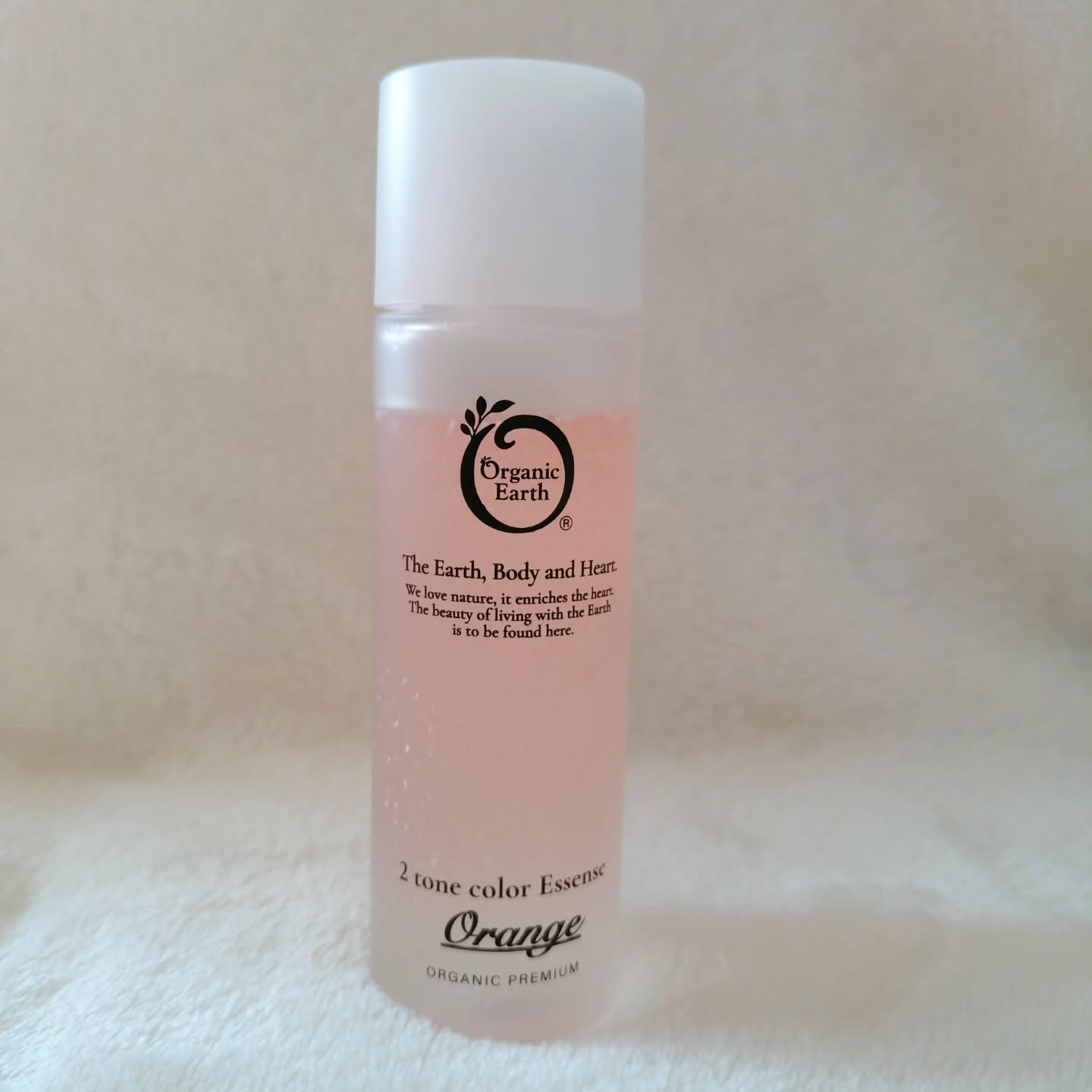 ツートンカラーエッセンス オレンジ/オーガニックアース/美容液を使ったクチコミ（3枚目）