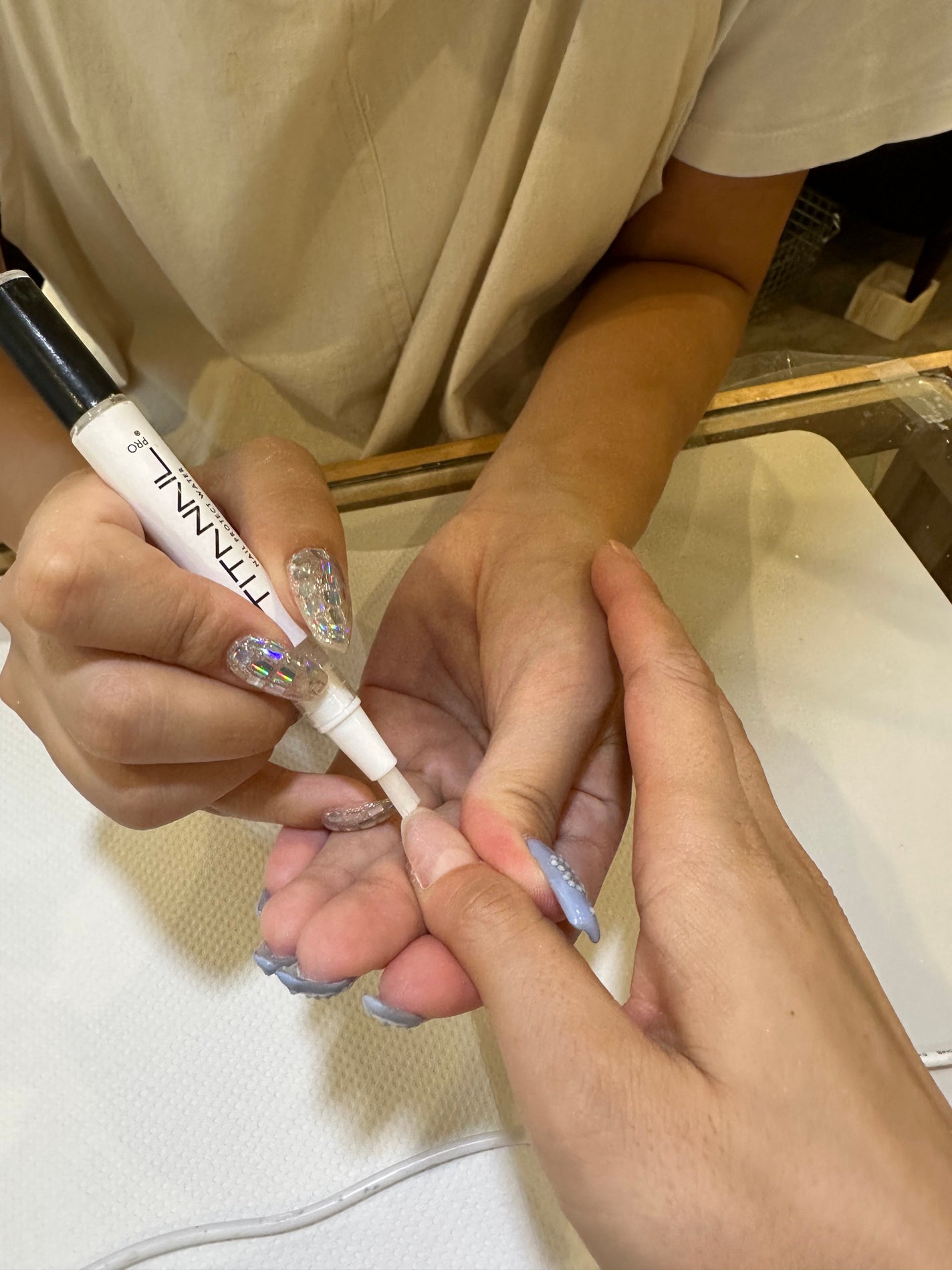 チタネイルプロ/TITANAIL/ジェルネイルを使ったクチコミ(3枚目)