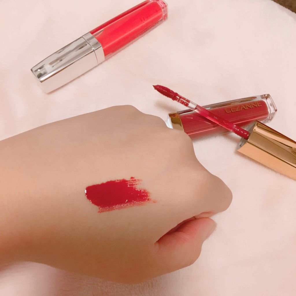 カラーティントリップ/CEZANNE/リップティントを使ったクチコミ(2枚目)