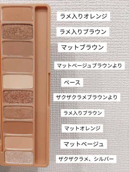 プレイカラー アイシャドウ/ETUDE/アイシャドウパレットを使ったクチコミ(5枚目)