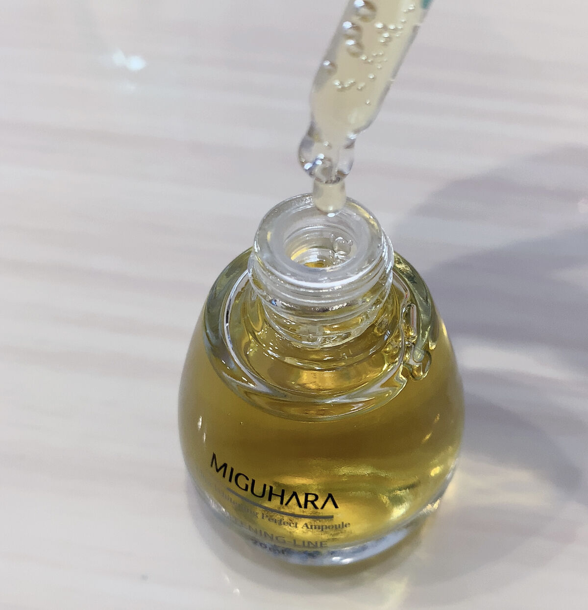 Ultra Whitening Perfect Ampoule/MIGUHARA/美容液を使ったクチコミ（3枚目）