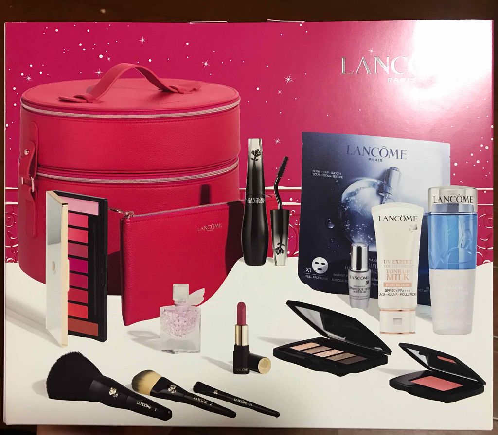 ビューティーボックス (クリスマスコフレ 2018)/LANCOME/メイクアップキットを使ったクチコミ（1枚目）
