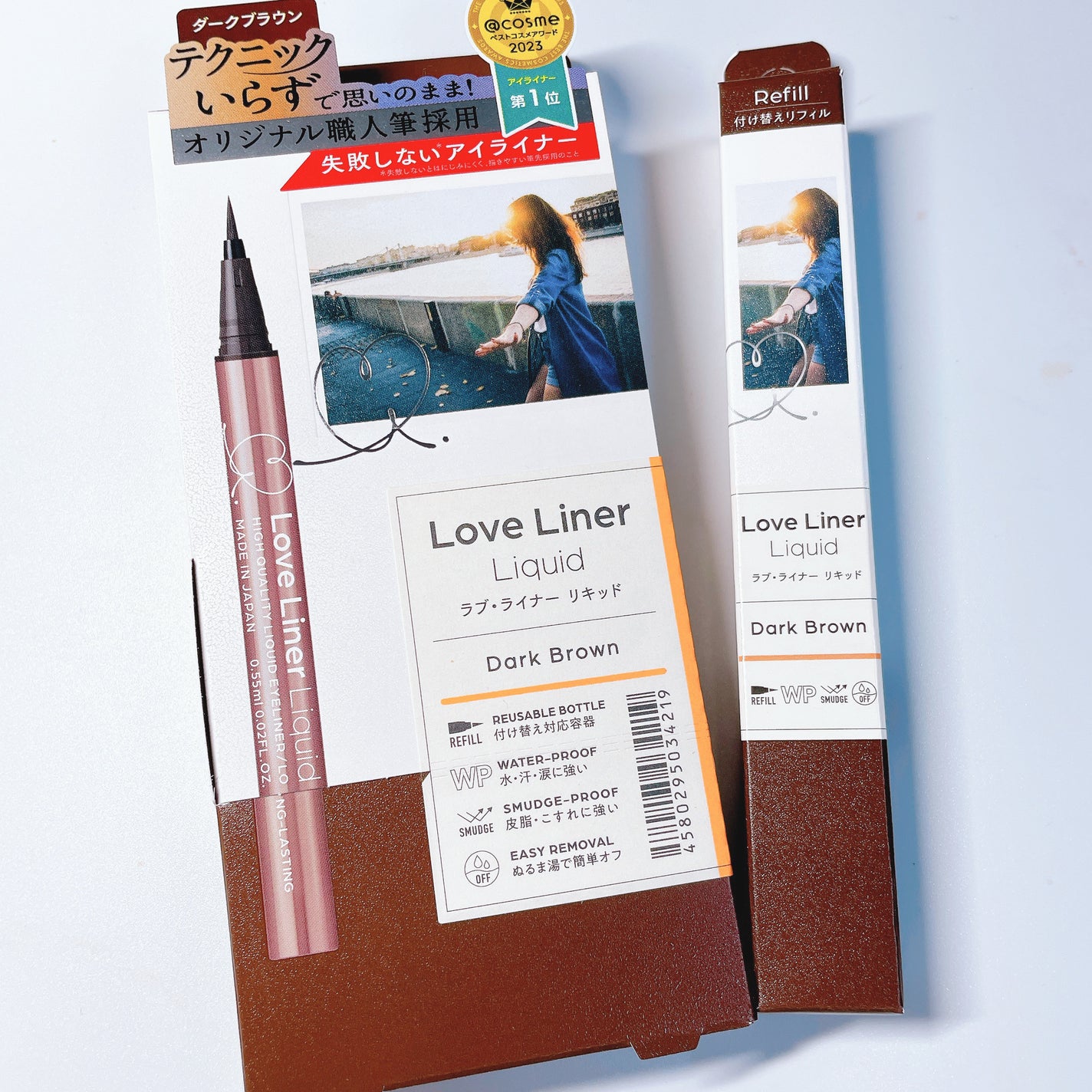 リキッドアイライナーR4/ラブ・ライナー/リキッドアイライナーを使ったクチコミ(2枚目)