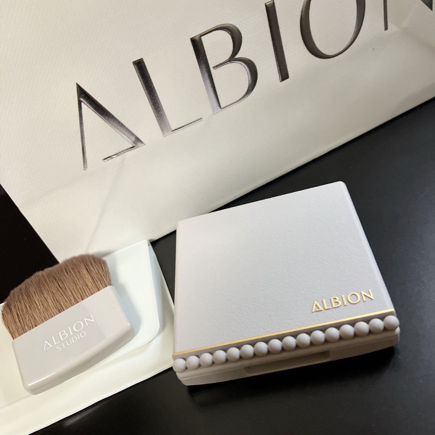 アルビオン スタジオ オパルセント オーラ/ALBION/プレストパウダーを使ったクチコミ(3枚目)