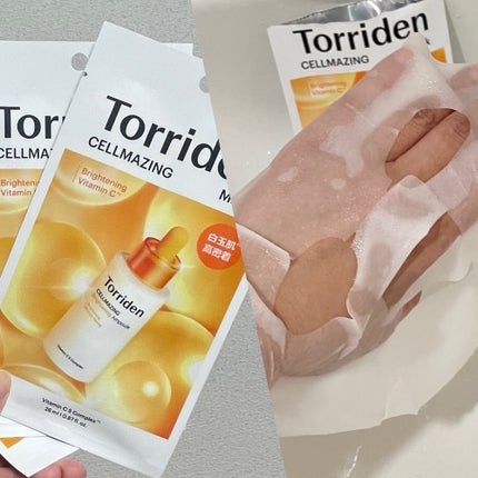 セルメイジング ビタC ブライトニングマスク/Torriden/シートマスク・パックを使ったクチコミ(3枚目)