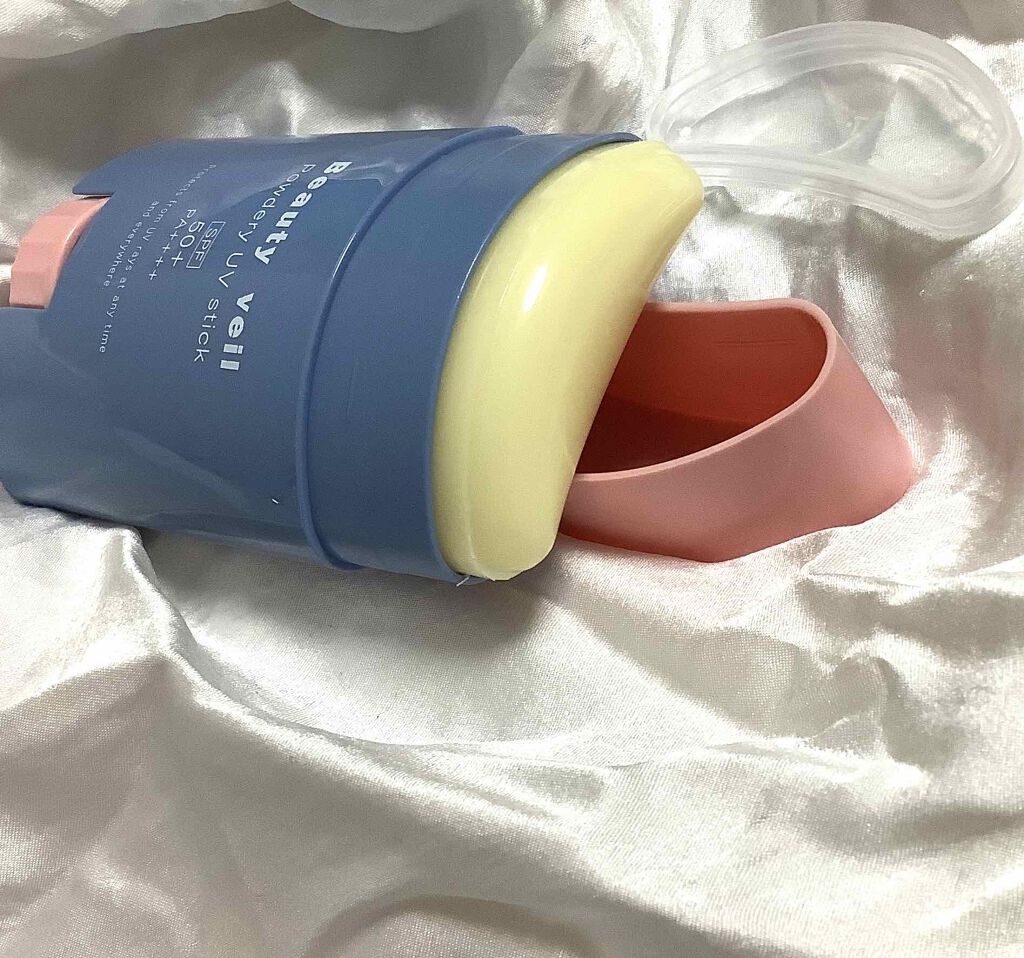 パウダリーUVスティック/Beauty veil/日焼け止めスティックを使ったクチコミ（3枚目）