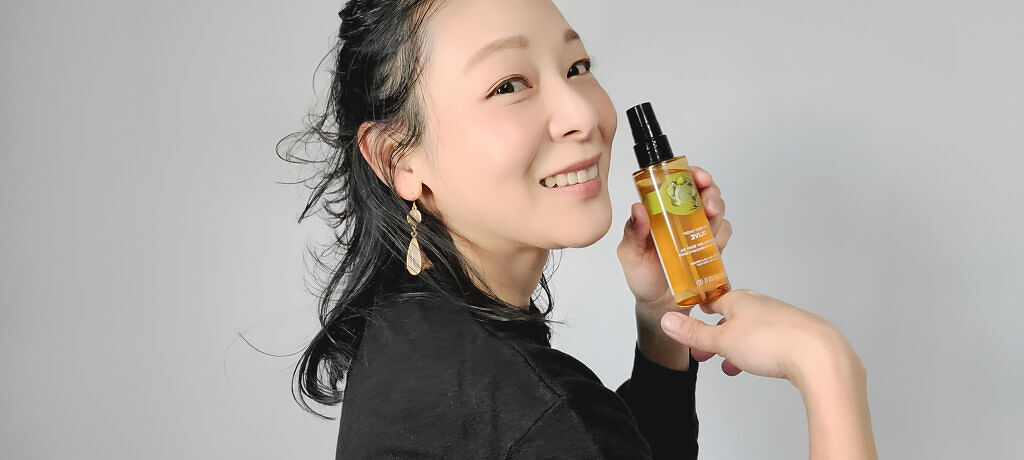 THE BODY SHOP ドライボディオイル オリーブのクチコミ「スプレータイプのボディ保湿オイル
ザボディショップの
・
・
ドライボディオイル オリ.....」（2枚目）