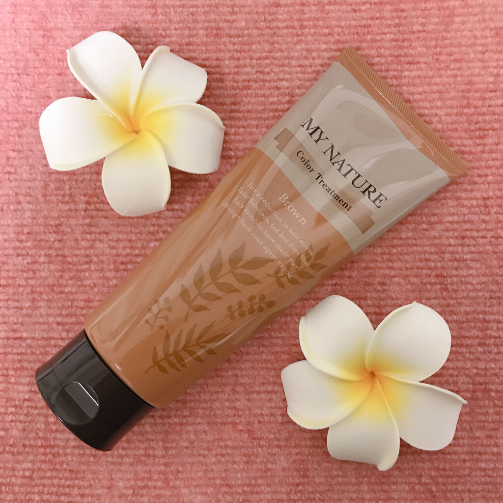 オールインワン カラートリートメント/マイナチュレ/ヘアカラーを使ったクチコミ（1枚目）