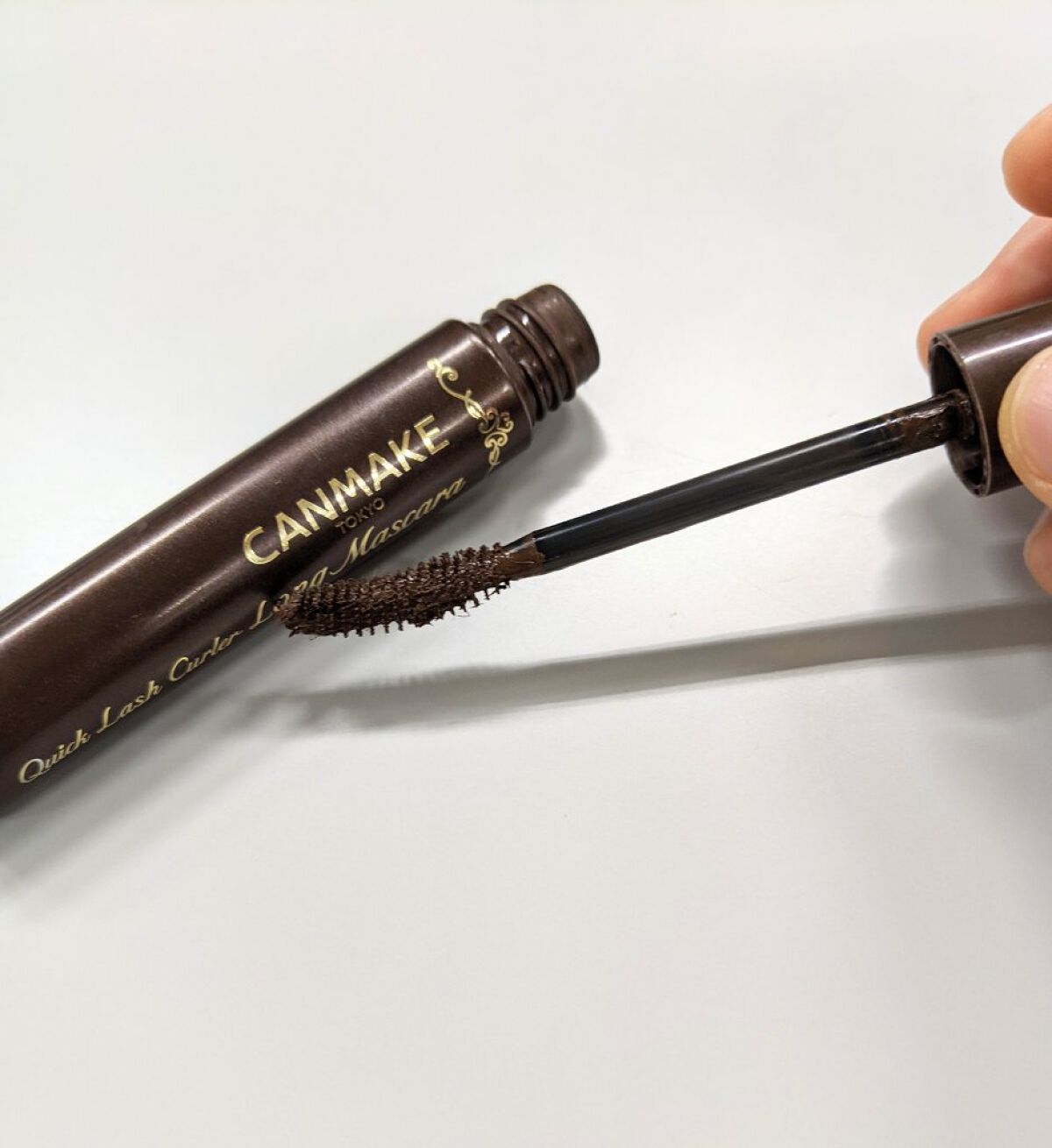 クイックラッシュカーラー　ロングマスカラ/キャンメイク/マスカラを使ったクチコミ（2枚目）