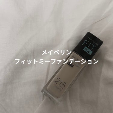 フィットミー リキッドファンデーション R/MAYBELLINE NEW YORK/リキッドファンデーションを使ったクチコミ（1枚目）