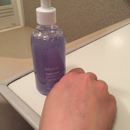 ポアターンスピキュールオイルフォーム/リリーイブ/オイルクレンジングを使ったクチコミ(6枚目)