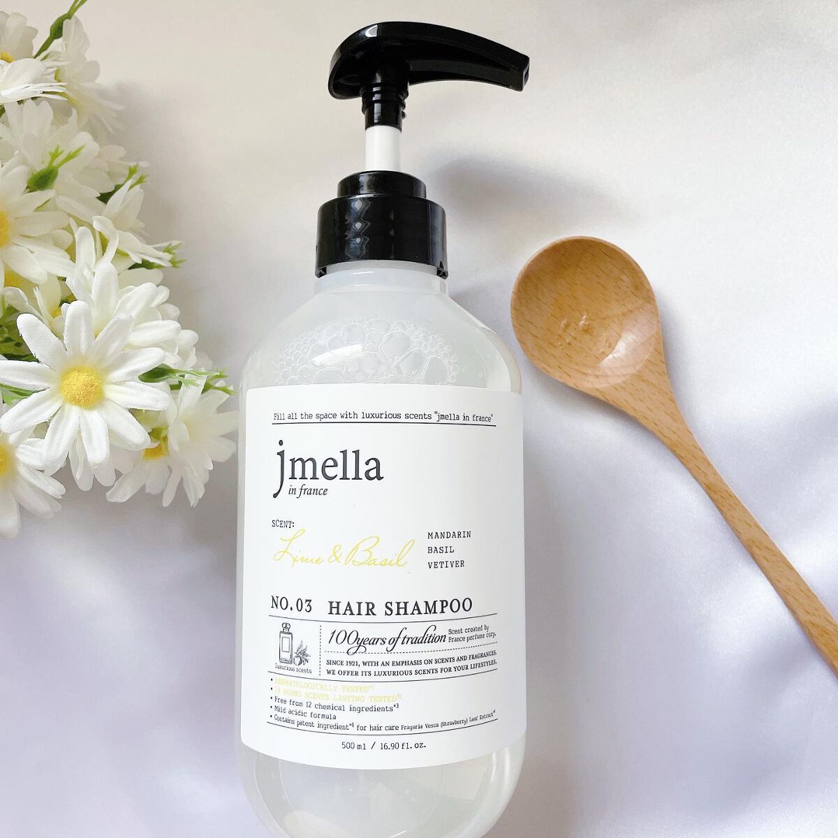 インフランスヘアシャンプー ライム&バジル/トリートメント ライム&バジル/jmella/市販シャンプーを使ったクチコミ(2枚目)