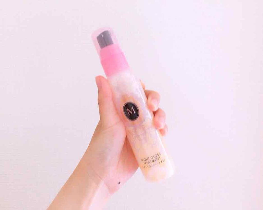 ナイトグロストリートメント EX/MACHERIE/ヘアミルクを使ったクチコミ(1枚目)