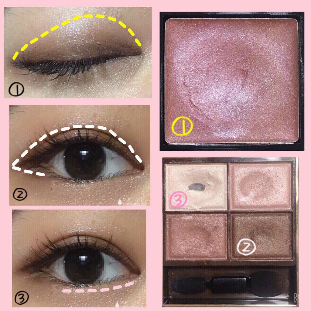 UR GLAM　AIRY EYE COLOR/U R GLAM/ジェル・クリームアイシャドウを使ったクチコミ（3枚目）