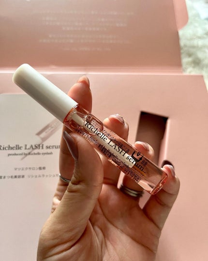 リシェルラッシュセラム/Richelle LASH serum/まつげ美容液を使ったクチコミ(4枚目)