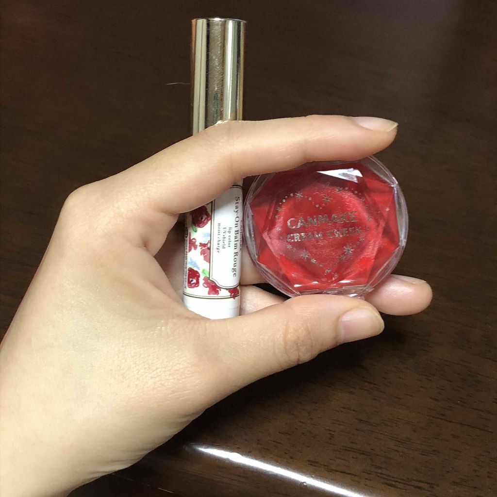 クリームチーク（クリアタイプ）/キャンメイク/ジェル・クリームチークを使ったクチコミ（1枚目）