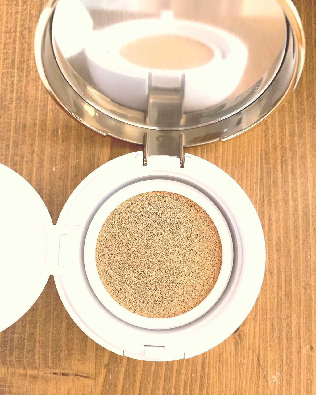 M クッション ファンデーション(モイスチャー)/MISSHA/クッションファンデーションを使ったクチコミ(2枚目)