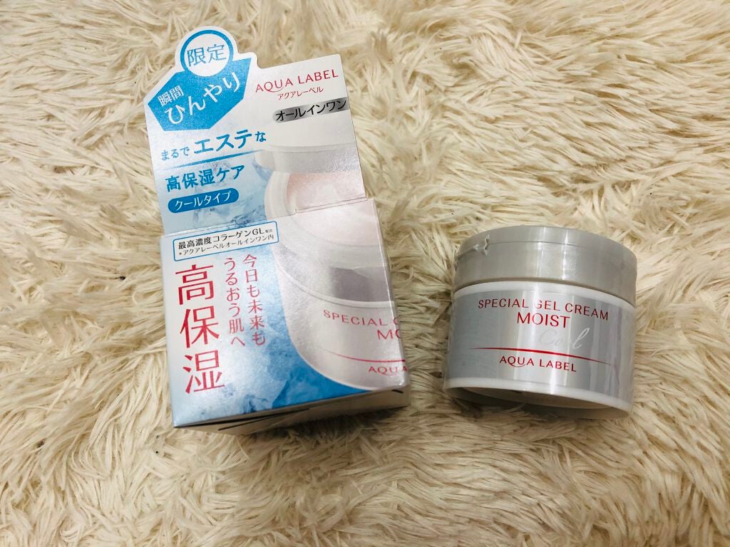 スペシャルジェルクリーム(モイスト)/アクアレーベル/オールインワン化粧品を使ったクチコミ(1枚目)