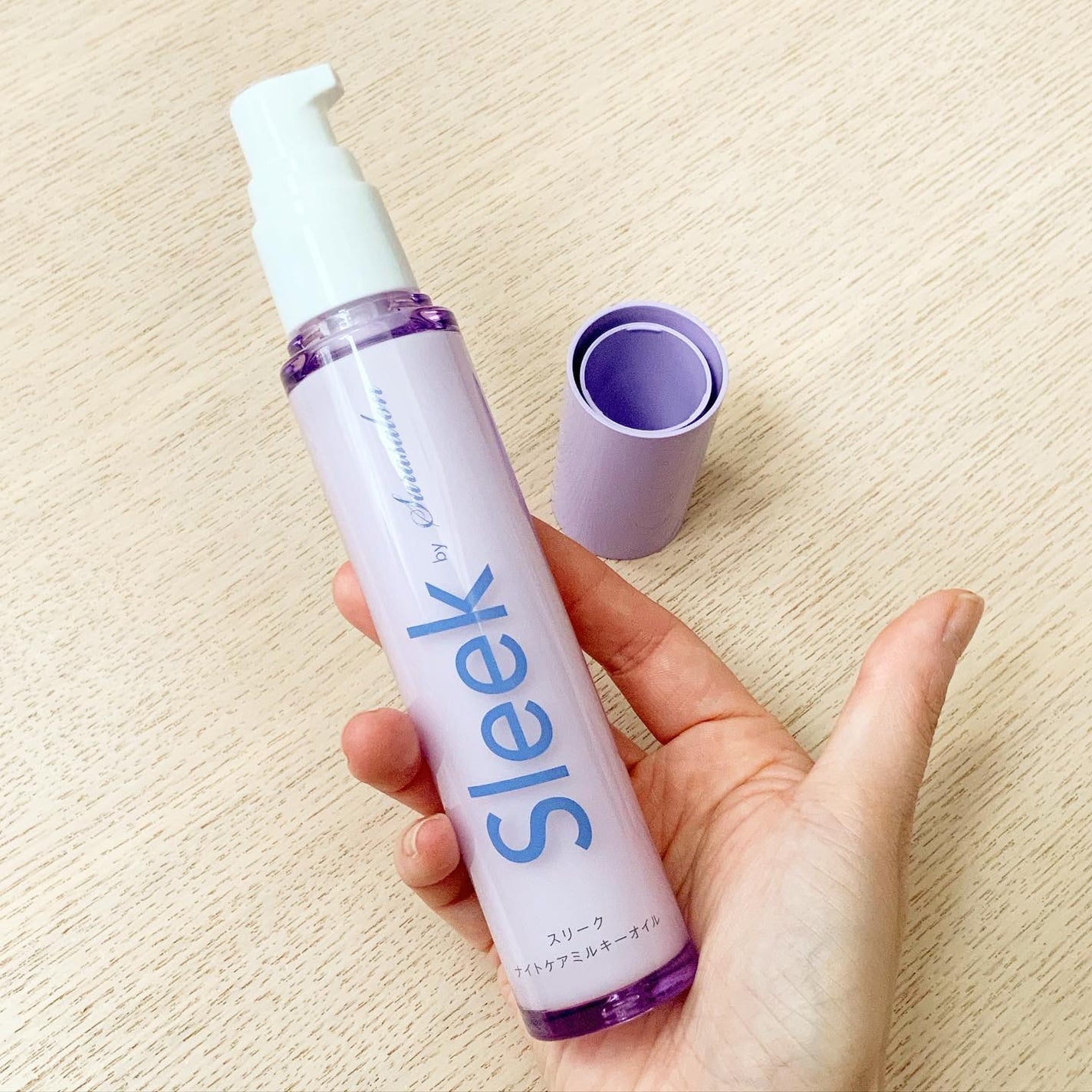 ナイトケアミルキーオイル/スリーク by サラサロン/ヘアオイルを使ったクチコミ(2枚目)