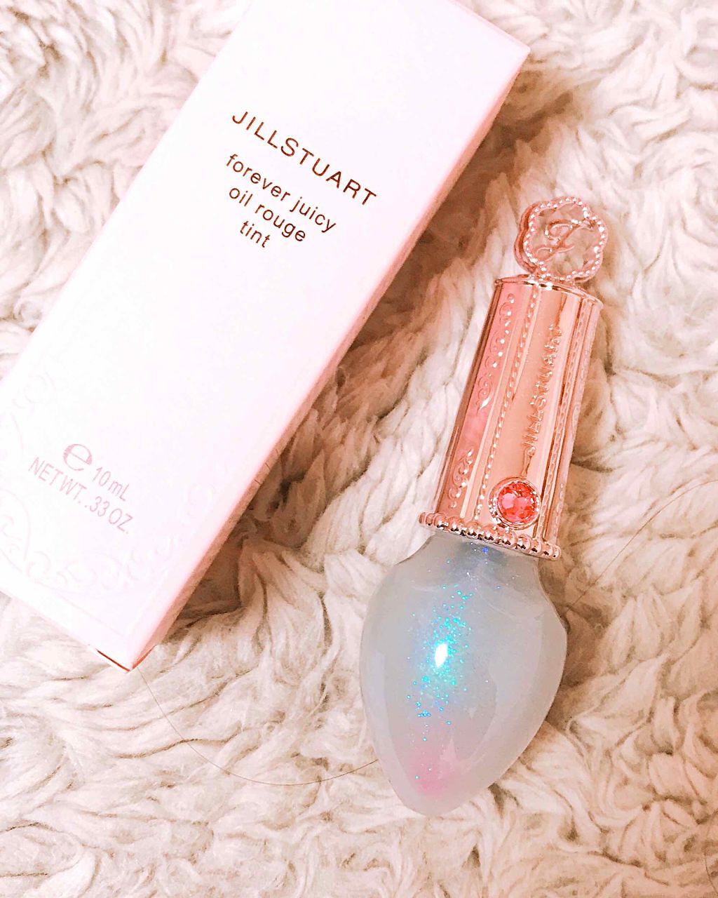 フォーエヴァージューシー オイルルージュ/JILL STUART/口紅を使ったクチコミ(1枚目)