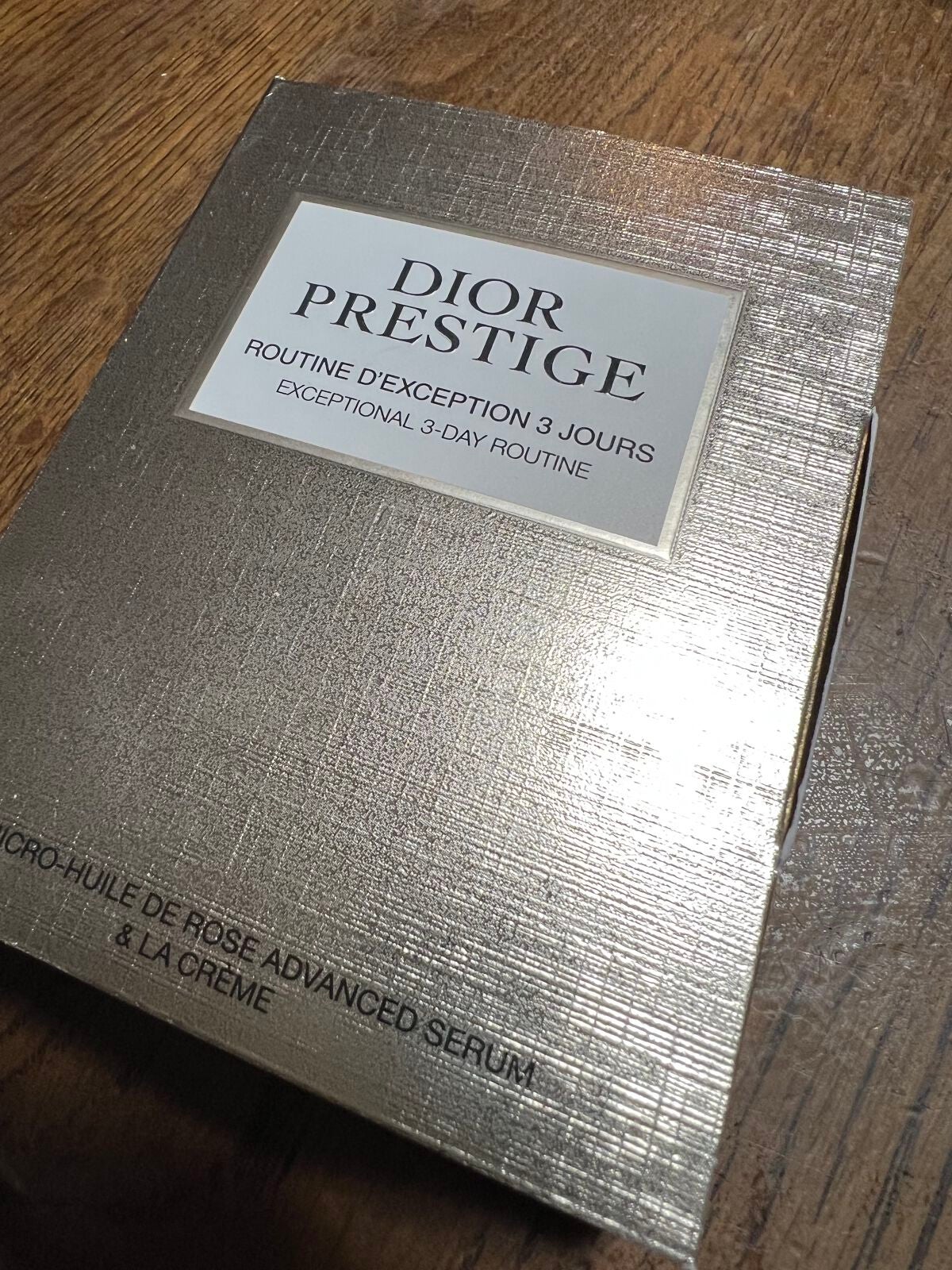 プレステージ マイクロ ユイル ド ローズ セラム/Dior/美容液を使ったクチコミ(1枚目)