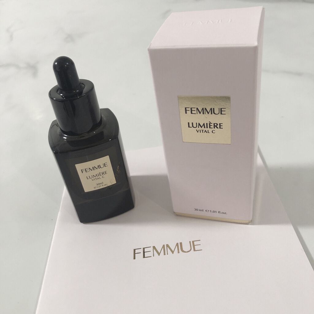 ルミエール ヴァイタルC/FEMMUE/ブースター・導入液を使ったクチコミ（1枚目）