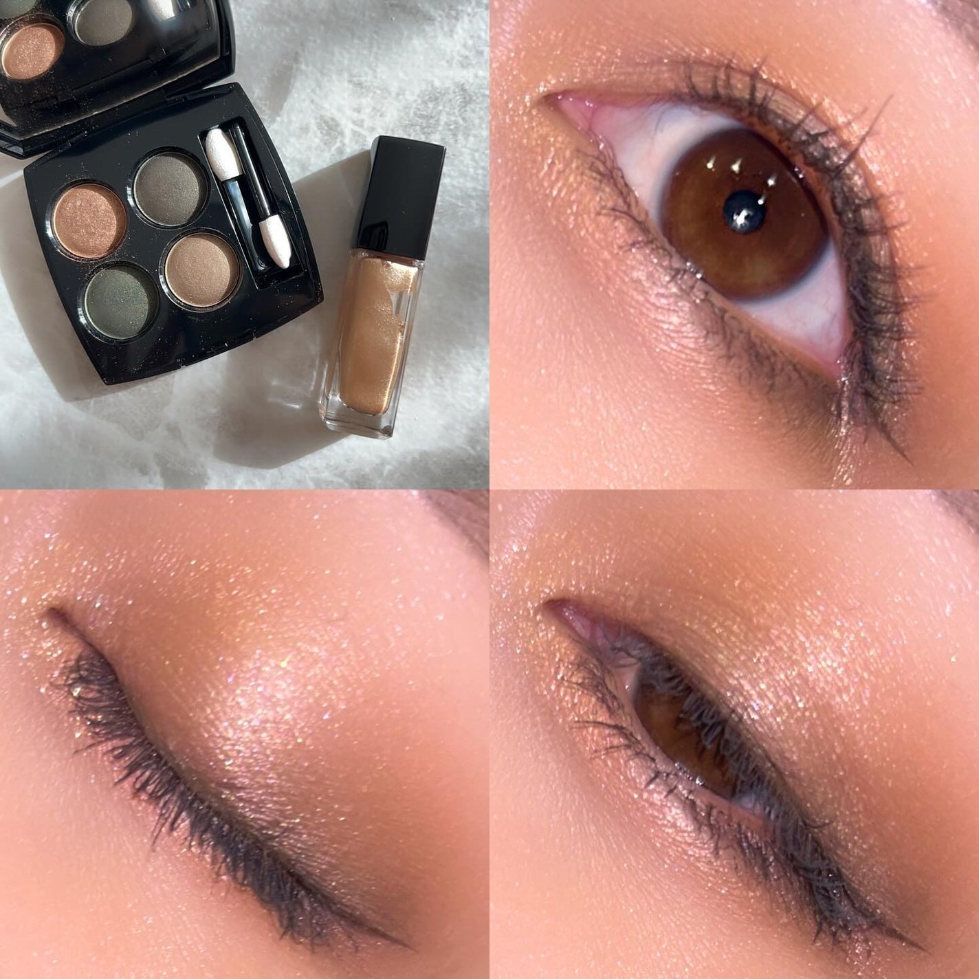 レ キャトル オンブル/CHANEL/アイシャドウパレットを使ったクチコミ(2枚目)