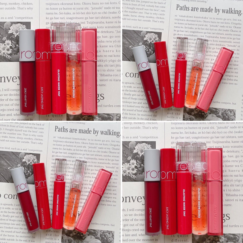 ジューシーラスティングティント/rom&nd/リップティントを使ったクチコミ(3枚目)