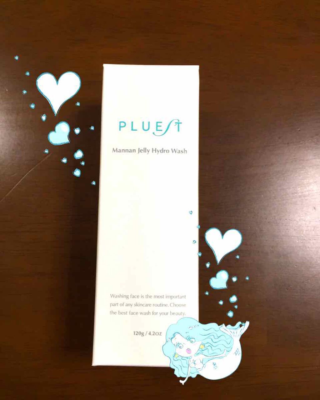 マンナンジェリーハイドロウォッシュ/PLUEST/洗顔料を使ったクチコミ(1枚目)