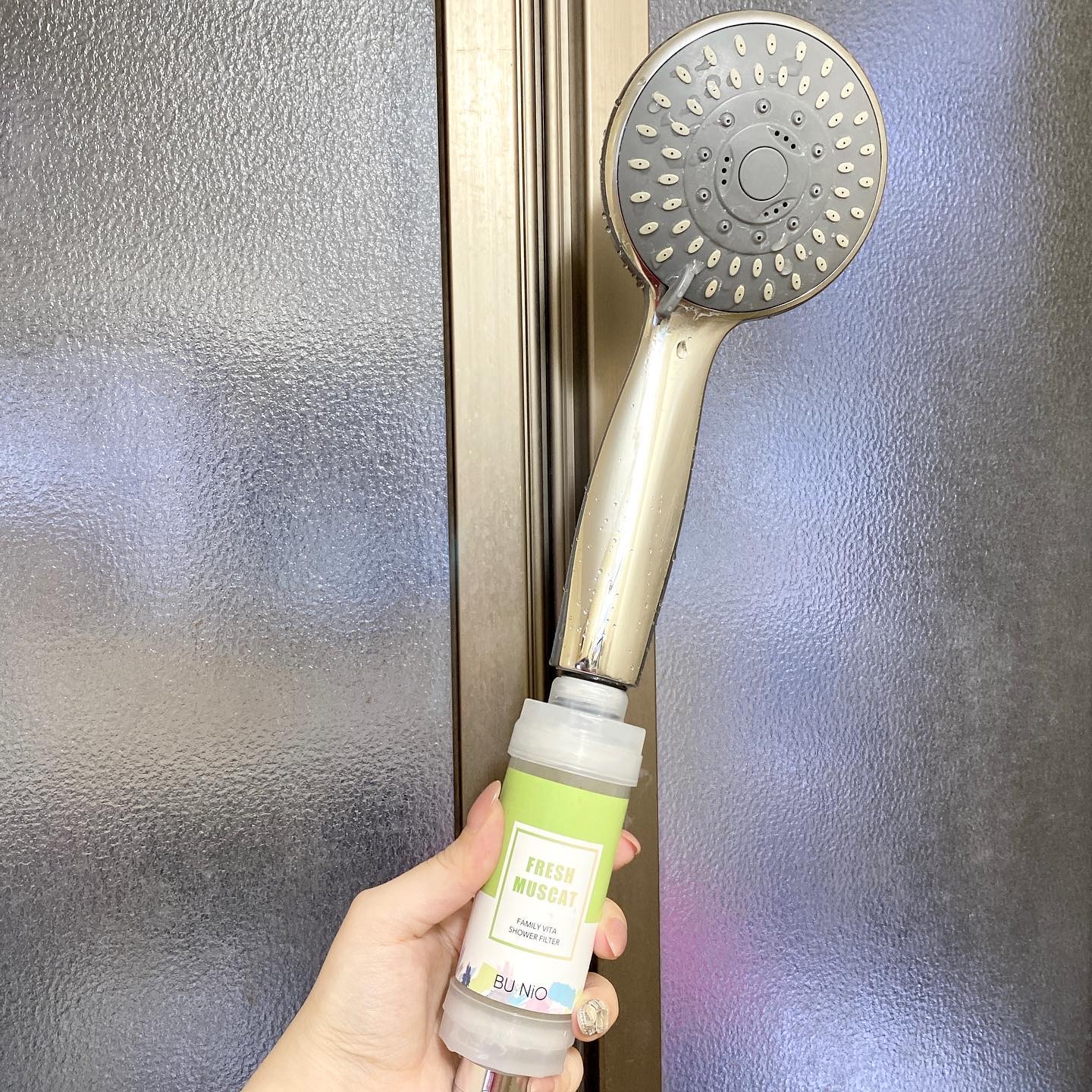 ファミリービタシャワーフィルター/BU:NIO/その他を使ったクチコミ（3枚目）