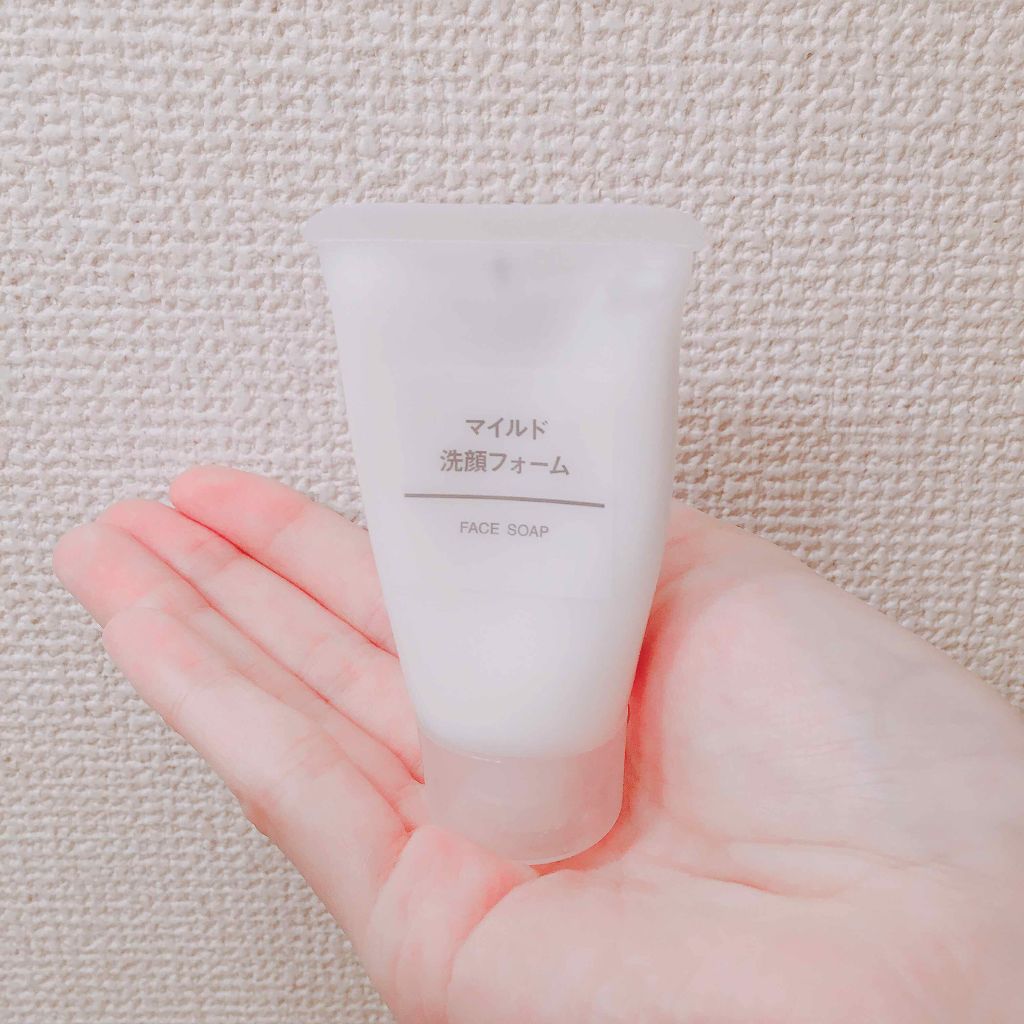 マイルド洗顔フォーム/無印良品/洗顔フォームを使ったクチコミ（3枚目）