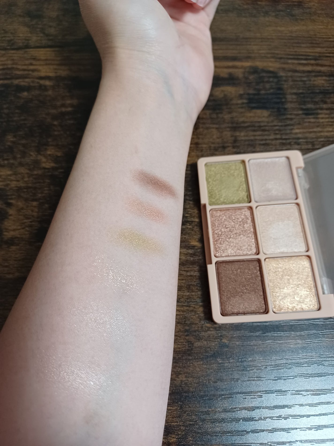 カクテルルーチェアイパレット/haomii/マルチパレットを使ったクチコミ(3枚目)