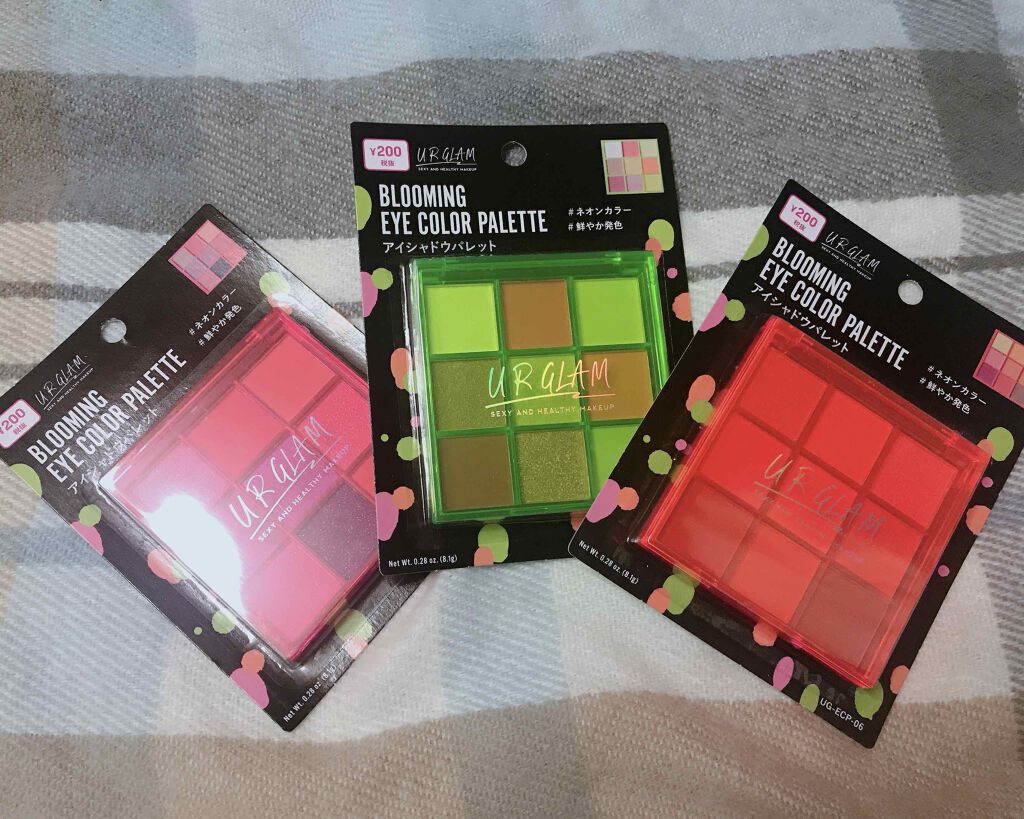 よー on LIPS 「ダイソー購入品👐✨URGLAMの新作✨*ネオンピンク ブルー..」(1枚目)