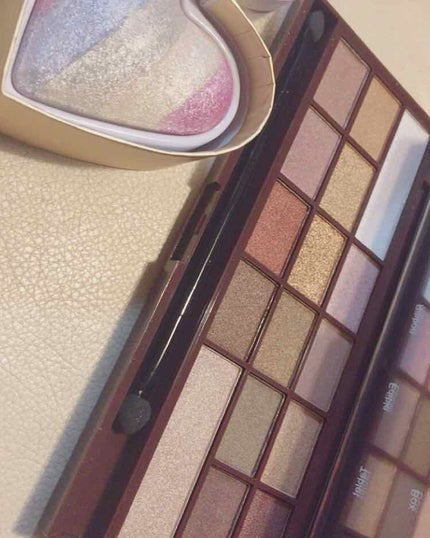 アイラブチョコレート/MAKEUP REVOLUTION/アイシャドウパレットを使ったクチコミ(2枚目)