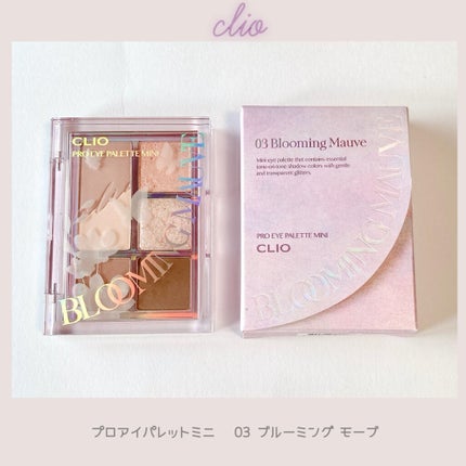 プロ アイパレット ミニ/CLIO/アイシャドウパレットを使ったクチコミ(1枚目)