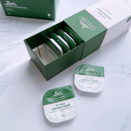 CICA カプセルマスク/VT/洗い流すパック・マスクを使ったクチコミ(1枚目)