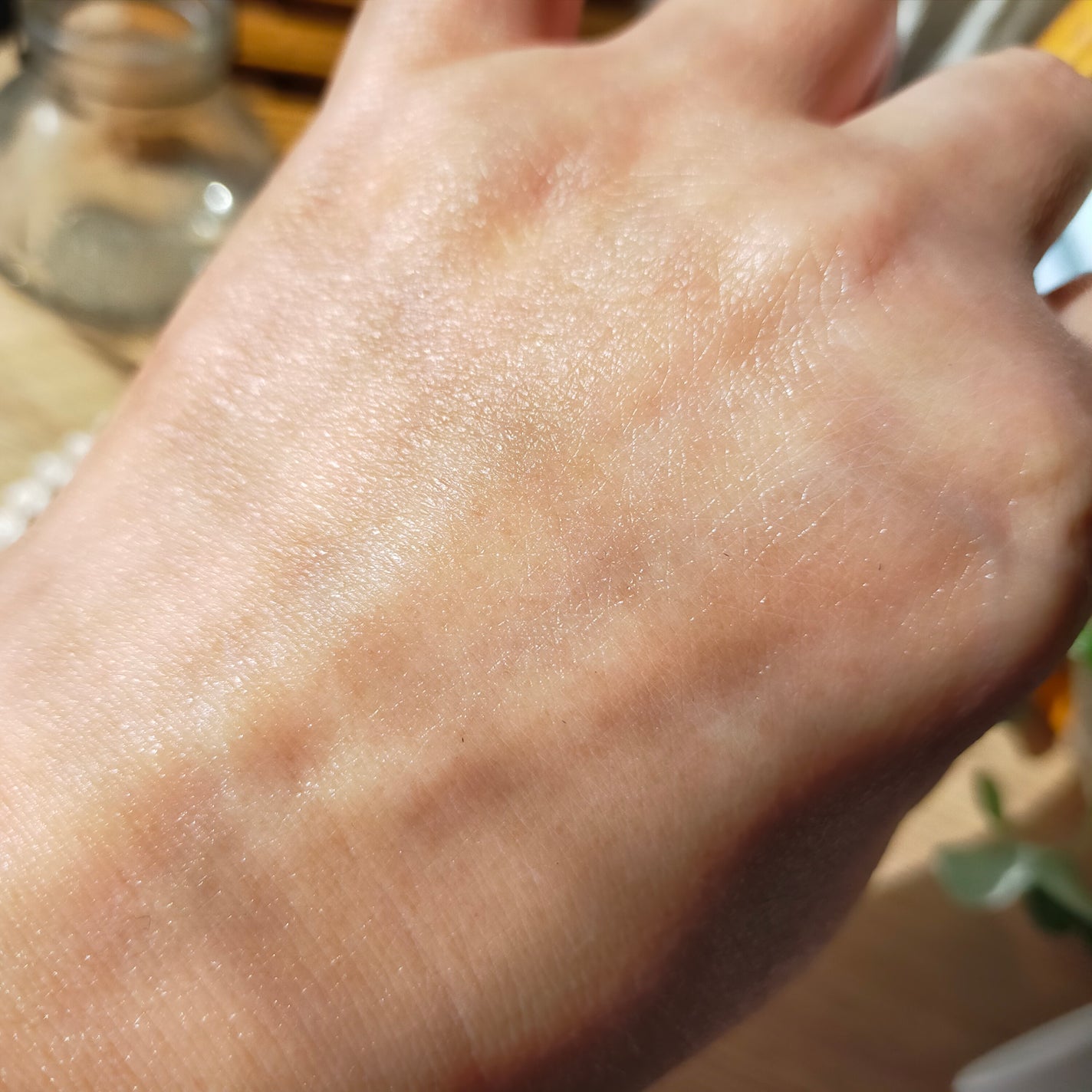 グリーンマイルドアップサンプラス/Dr.G/日焼け止めクリームを使ったクチコミ(3枚目)