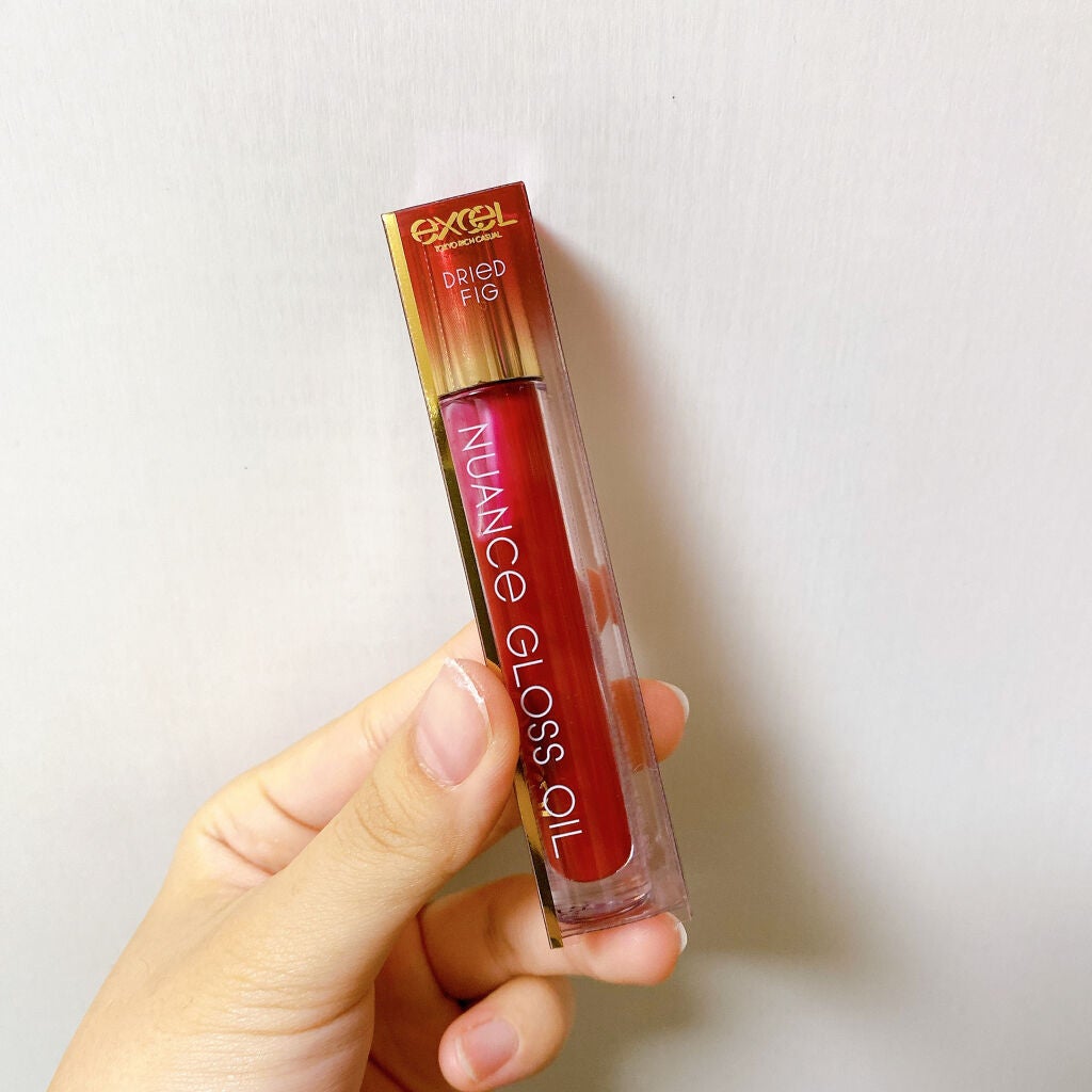 ニュアンスグロスオイル/excel/リップグロスを使ったクチコミ(3枚目)