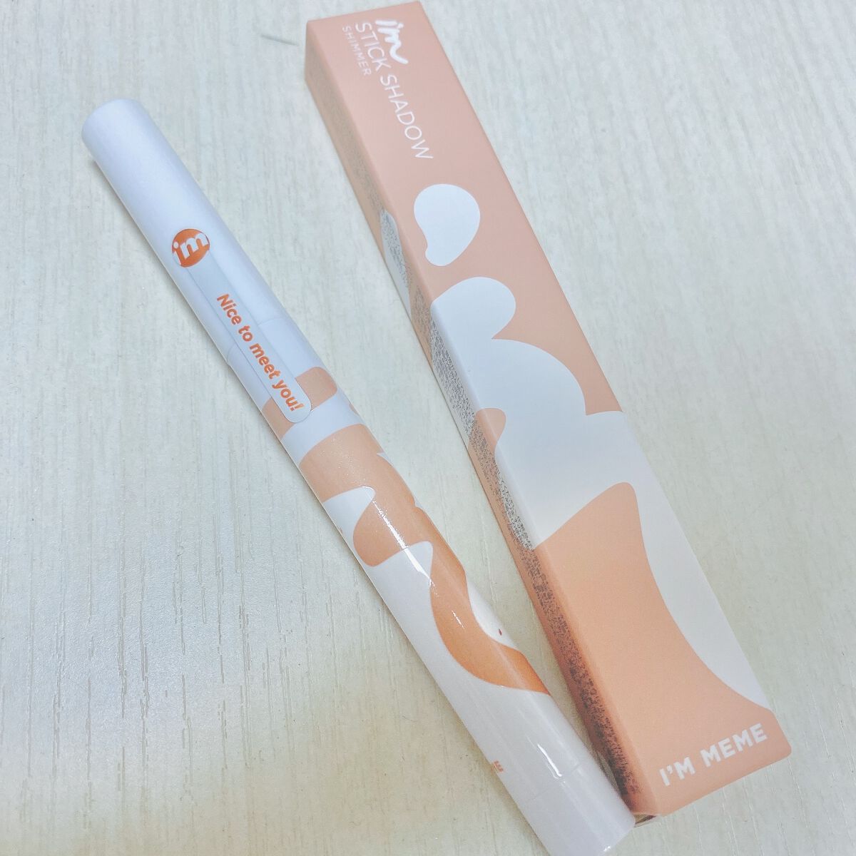 アイムスティックシャドウシマー/i’m meme/スティックアイシャドウを使ったクチコミ（2枚目）