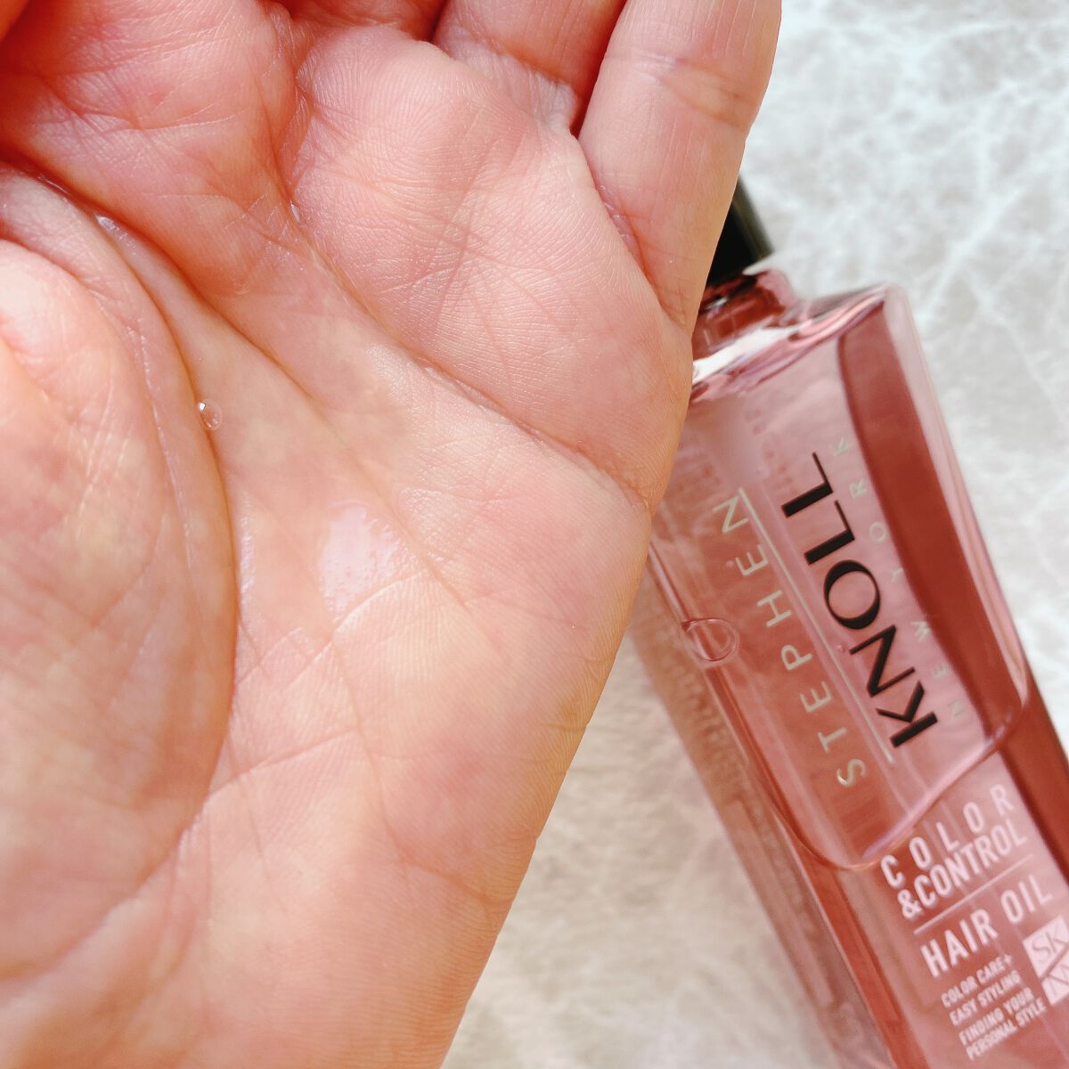 リペアコントロール ヘアオイル Ｗ/スティーブンノル ニューヨーク/ヘアオイルを使ったクチコミ（3枚目）