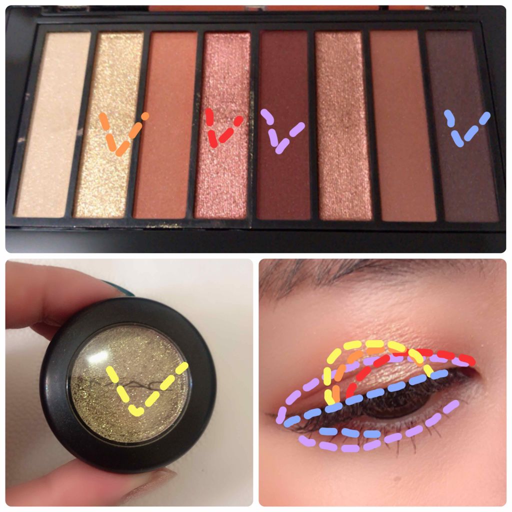 カラーステイ ルックス ブック パレット/REVLON/アイシャドウパレットを使ったクチコミ（3枚目）