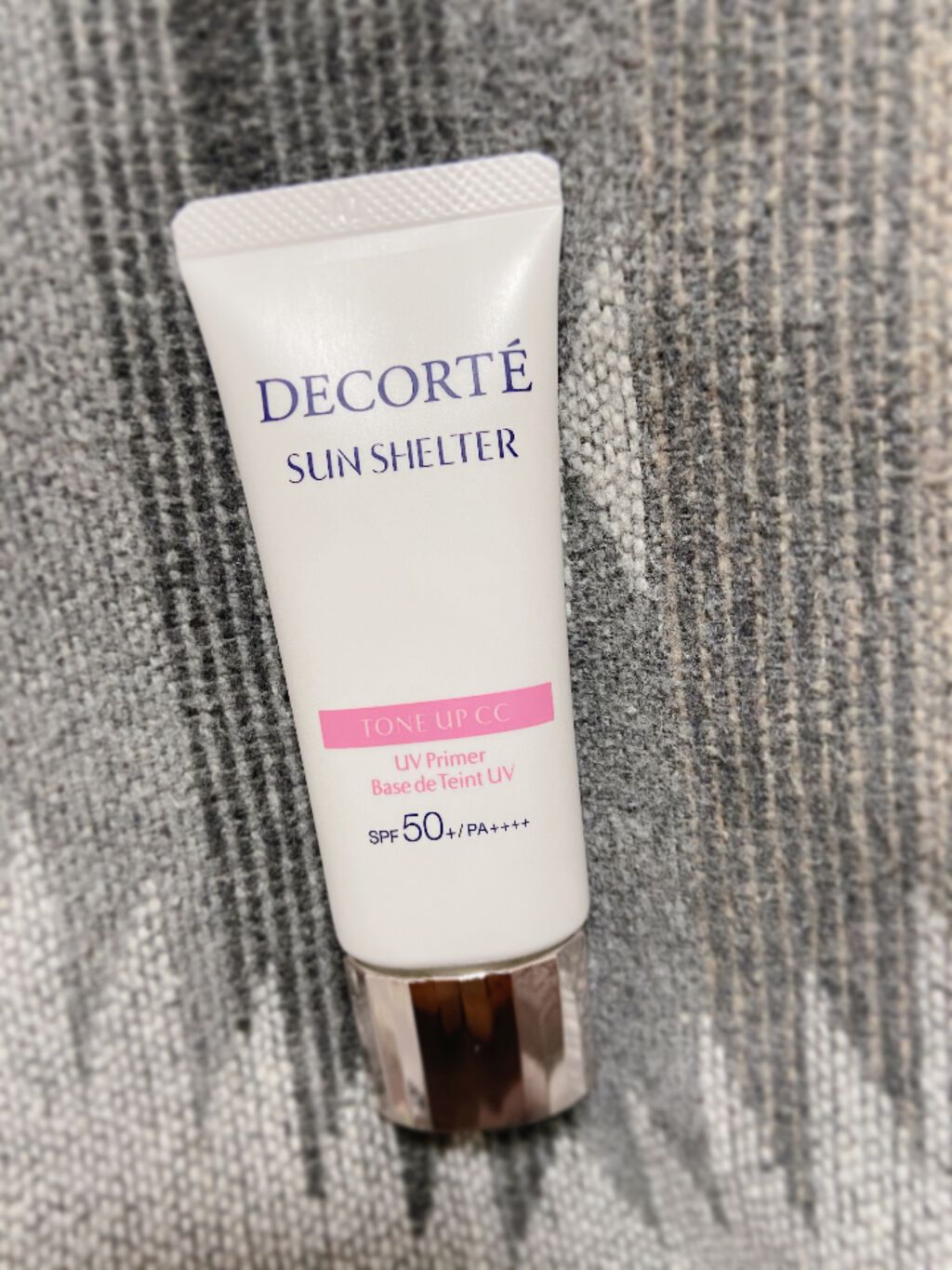 サンシェルター トーンアップCC/DECORTÉ/CCクリームを使ったクチコミ(1枚目)