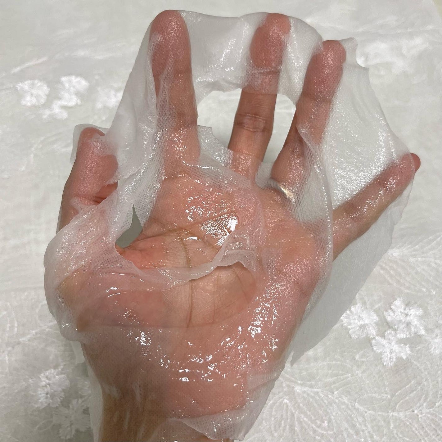 JM solution marine luminous pearl deep moisture mask/JMsolution/シートマスク・パックを使ったクチコミ(5枚目)